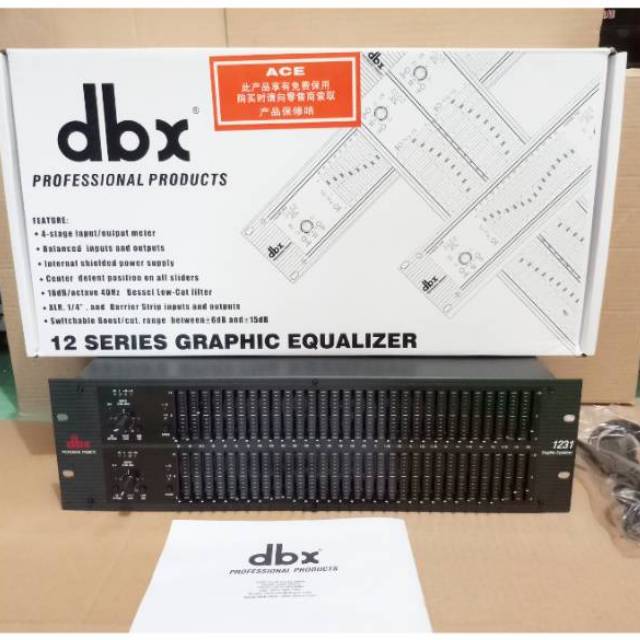 Equalizer dbx 1231 31×2 Channel garansi 1 Tahun