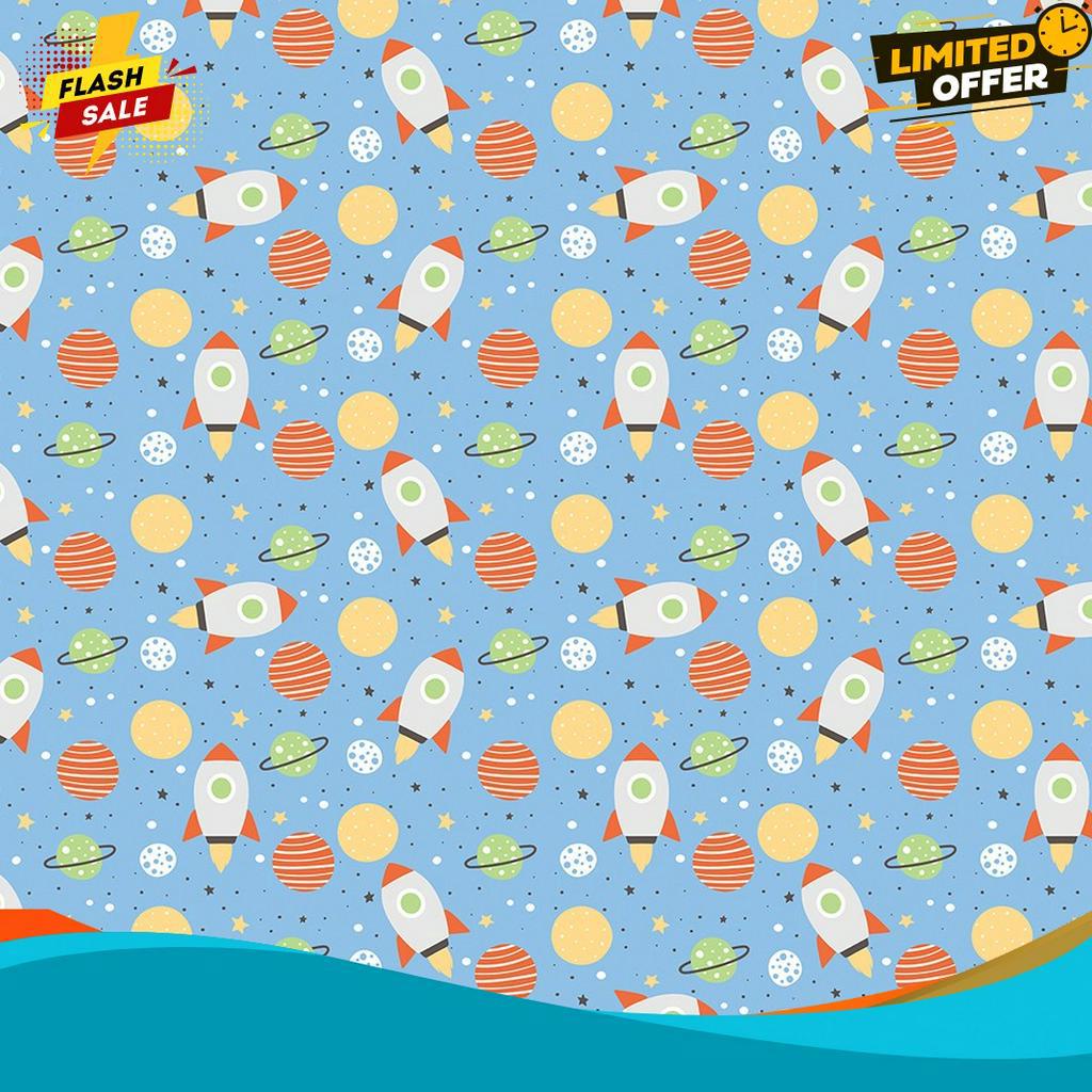 

DISKON AKHIR BULAN Kertas Kado Harvest Wrapping Paper Baby Boom Space