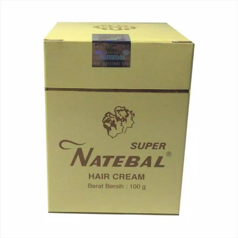 NATEBAL SUPER HAIR CREAM MINYAK RAMBUT 100GR ORIGINAL GROSIR