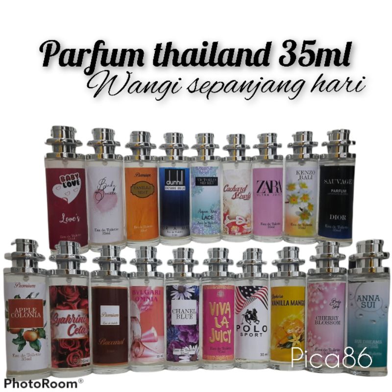 PARFUM THAILAND 35 KWALITAS TERBAIK PARFUM WANITA PRIA