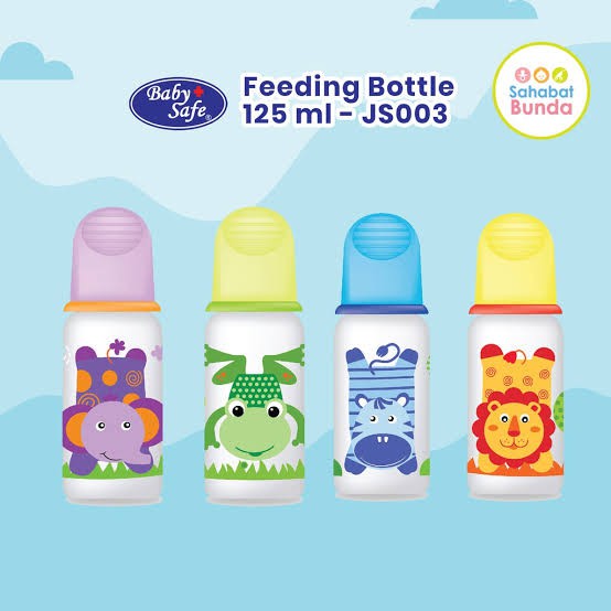 BABY SAFE - BOTOL SUSU BAYI 125 Ml (JS003) / BPA FREE