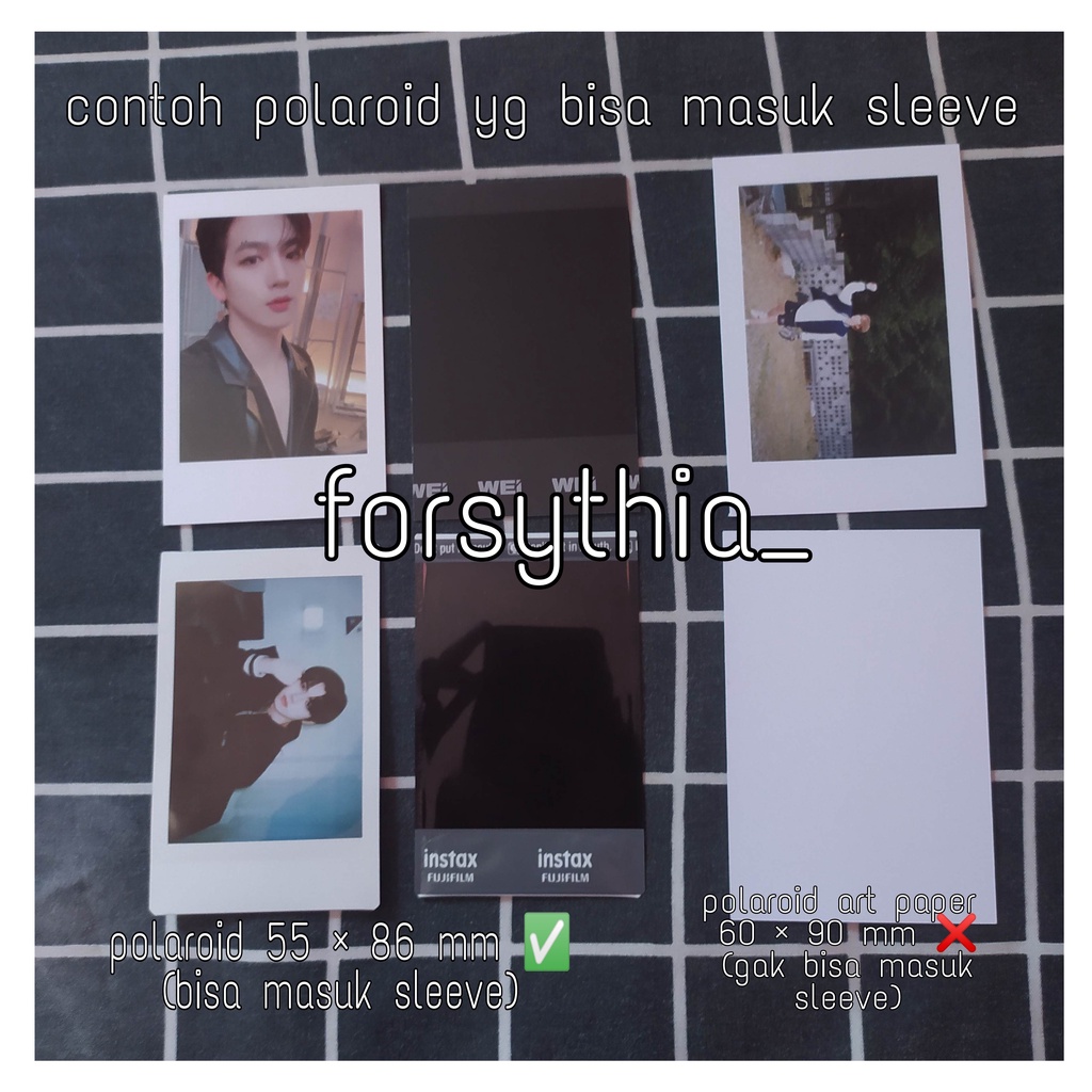 [DAMAGE/RIJEK/REJECT] Album buku tempat photocard polaroid foto binder photo