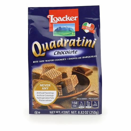 

Loacker Quadratini Chocolate 250gr