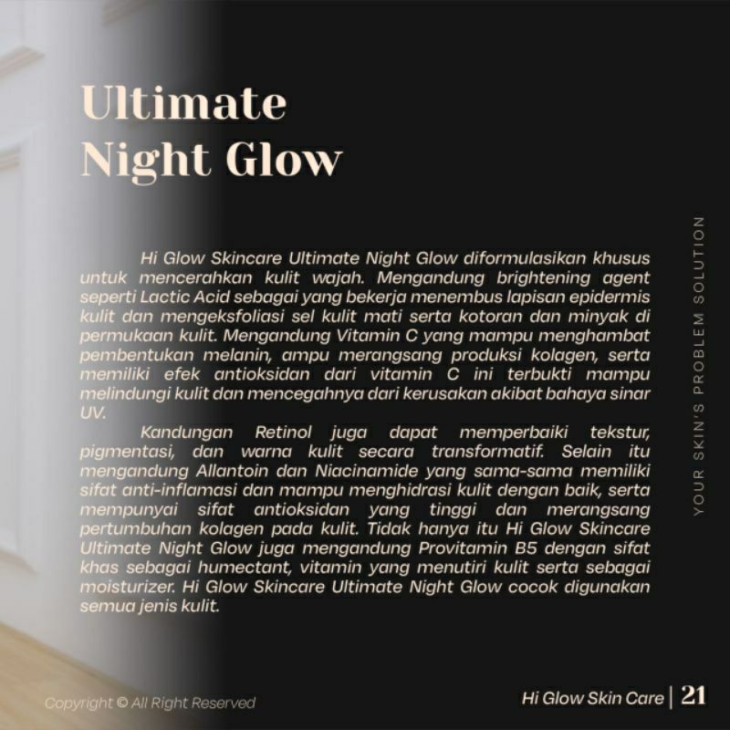 Hi Glow Skincare paket ultimate