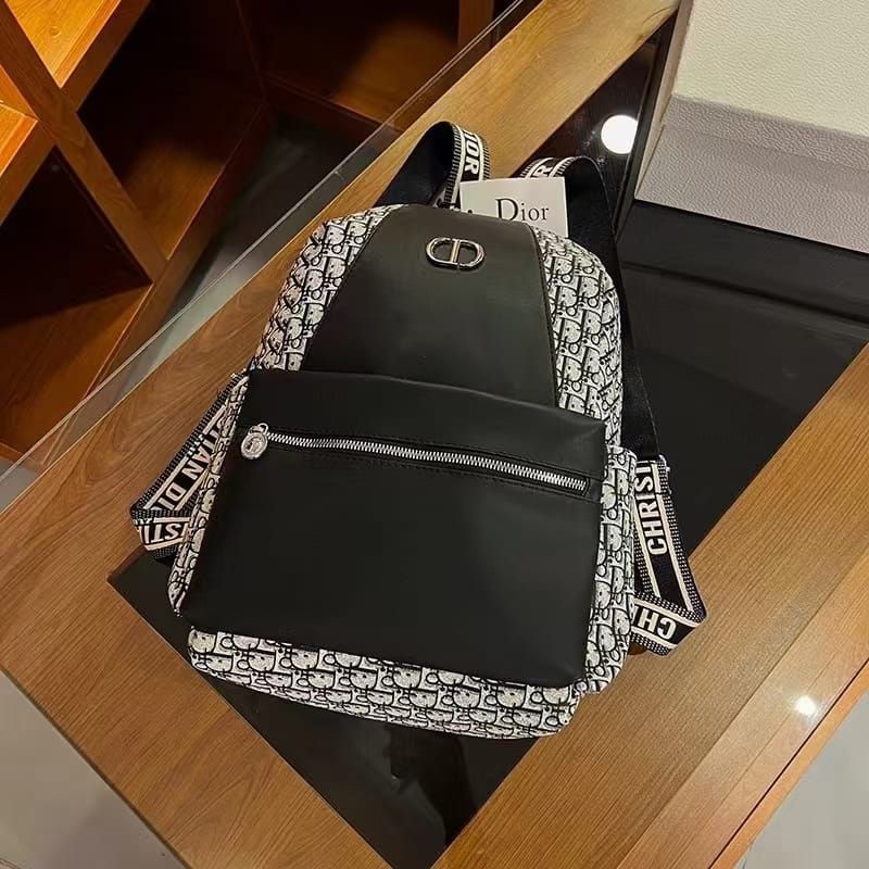 RYX - Glossy Pattern Tas Backpack Ransel Fashion Wanita Fashion Casual / Jalan-Jalan - Ori Import