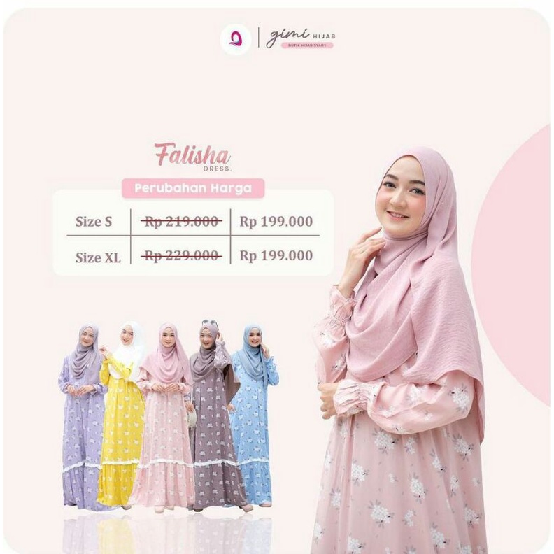 Falisha Dress By Gimi Hijab