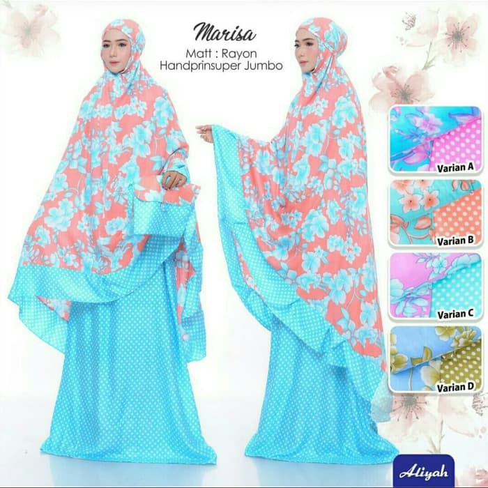 NEW FB MUKENA ALIYAH SUPER JUMBO MARISA