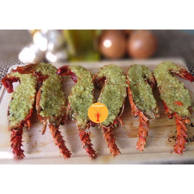 

Masakan lobster iLovbster Garlic Butter lobster 1 porsi 1/2 kg