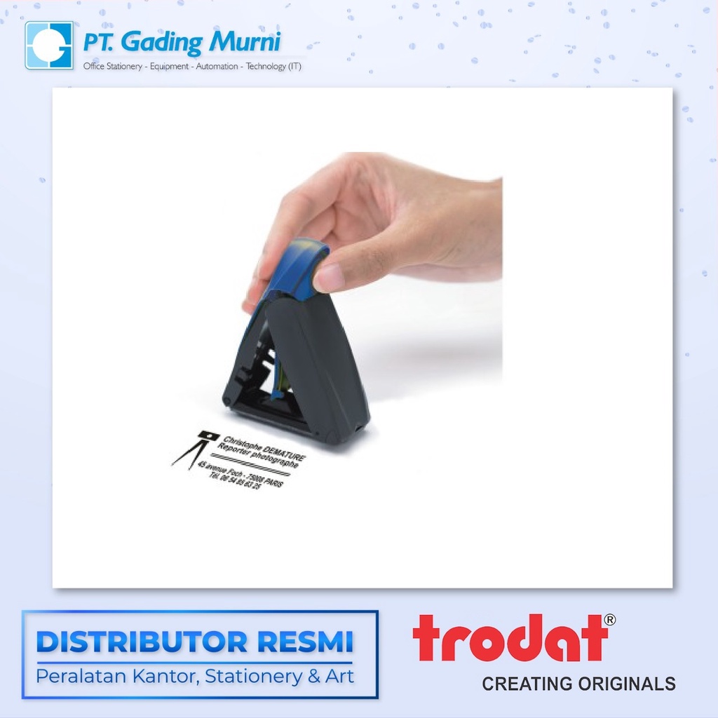 

TRODAT STEMPEL PESANAN POCKET 9412