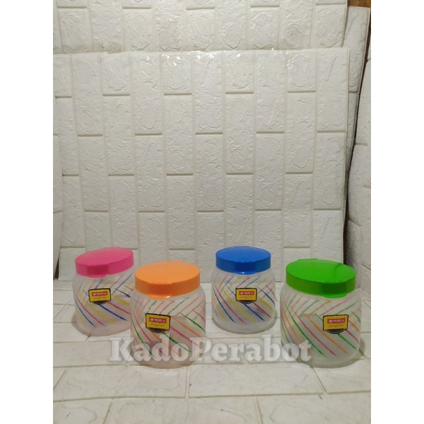 Toples Cemilan Lionstar - Toples Klip Plastik - Toples Lionstar PT-88