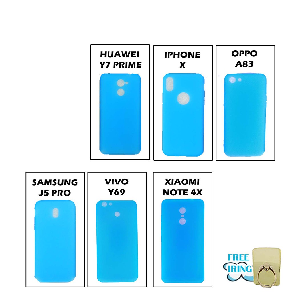 TPU Full Body Slim Case Huawei Y7 Prime Huawei Y5 2017  Huawei Y3 2017 Huawei Nova 2i