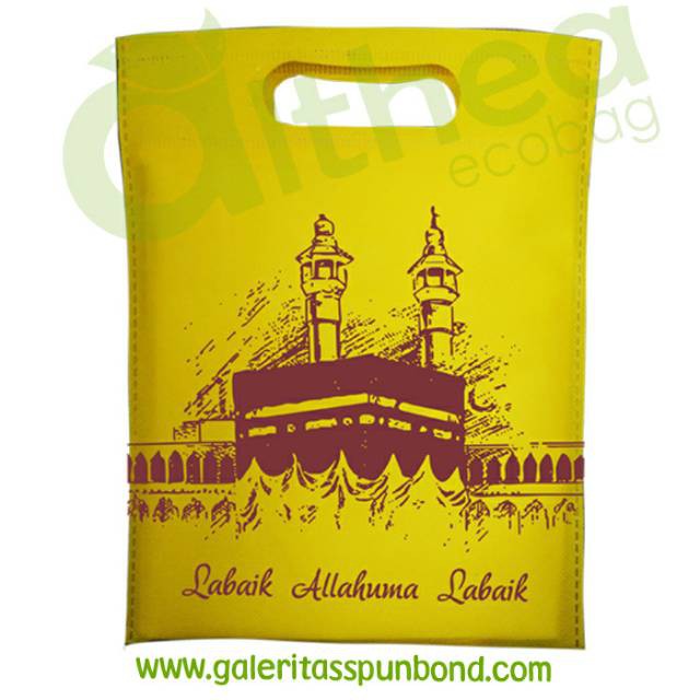 

( Murah Berkualitas ) ] Tas Souvenir Haji Murah 2520 kuning new