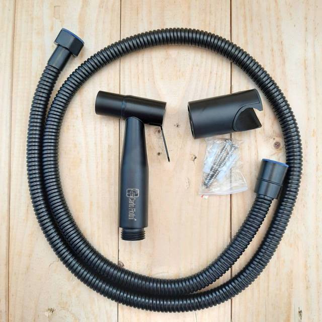 Jet Shower Carlo Fiotini Black Shower Cebok Shower Toilet Bidet Hitam Jet Shower Carlo Fiotini Hitam