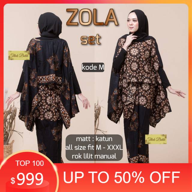 Promo % ZOLa SET ORI TITIEk BaTIk / kEBaYa SET / SETELaN kEBaYa