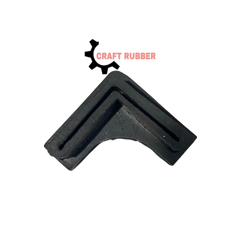 karet siku 4x4 / karet kaki siku 4x4 / karet kaki rak siku 40x40