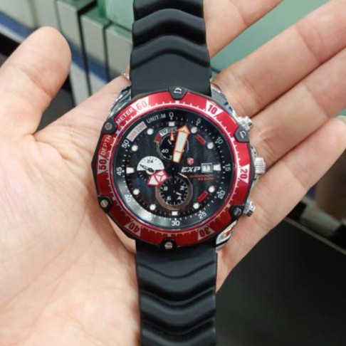 JAM PRIA EXPEDITION EXP 3007 E3007 SILVER RED RUBBER BLACK ORIGINAL