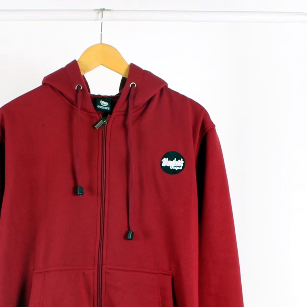 JD- SWEATER HOODIE ZIPPER PRIA POLOS ORIGINAL WANGKERS