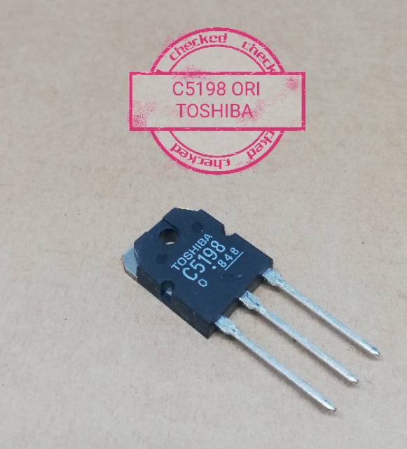 TRANSISTOR C5198 A1941 ORI TOSHIBA JAPAN HARGA PER SET