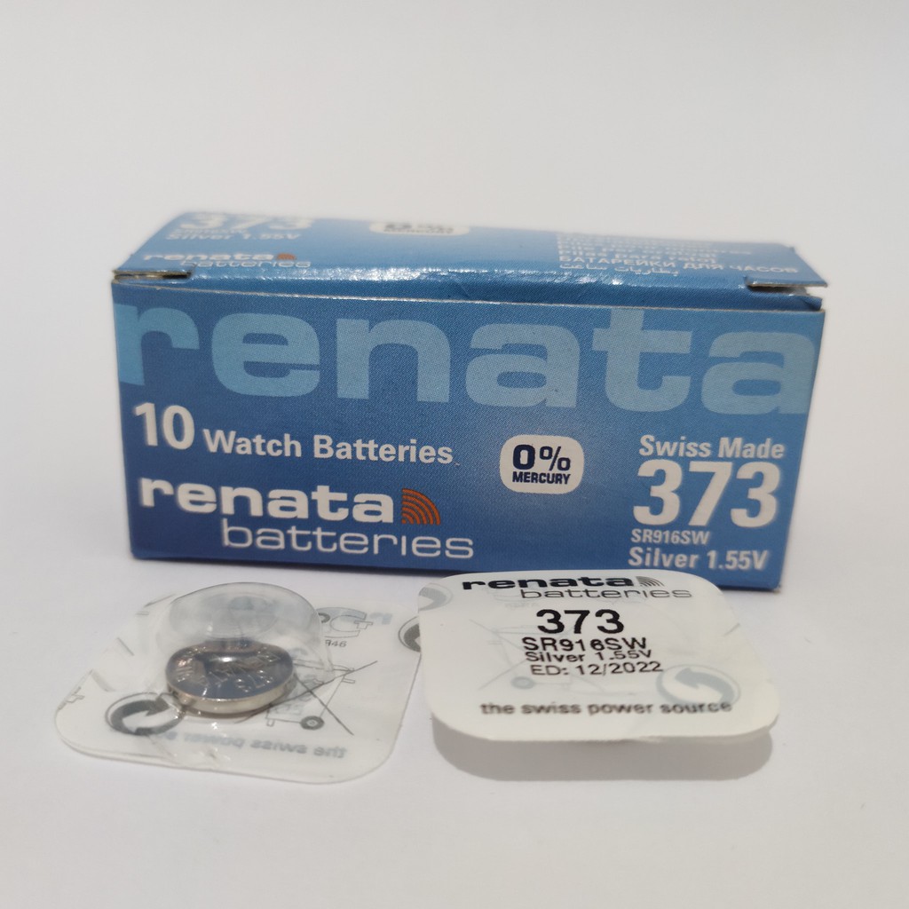 BATTERY BATRAI JAM TANGAN RENATA 373 SR916SW ORIGINAL