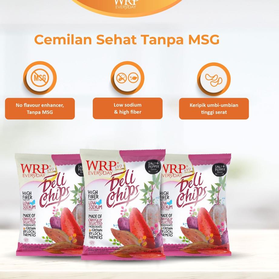 

⚡️9.9 SALE⚡️ WRP Delichips Salt & Pepper 6 X 40 G !!!