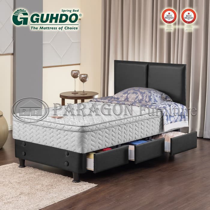Spring bed Laci STD PT 120x200 HB Atlantic - Full set Guhdo