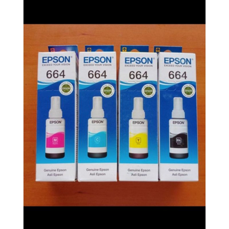 tinta 664 epson kemasan baru