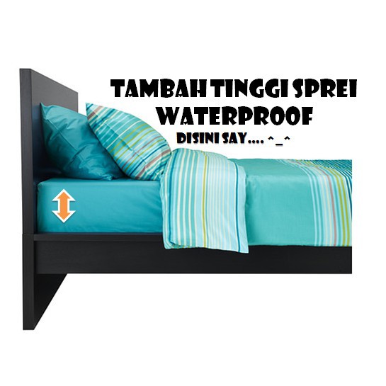 Tambah Tinggi Waterproof Per 5 Cm