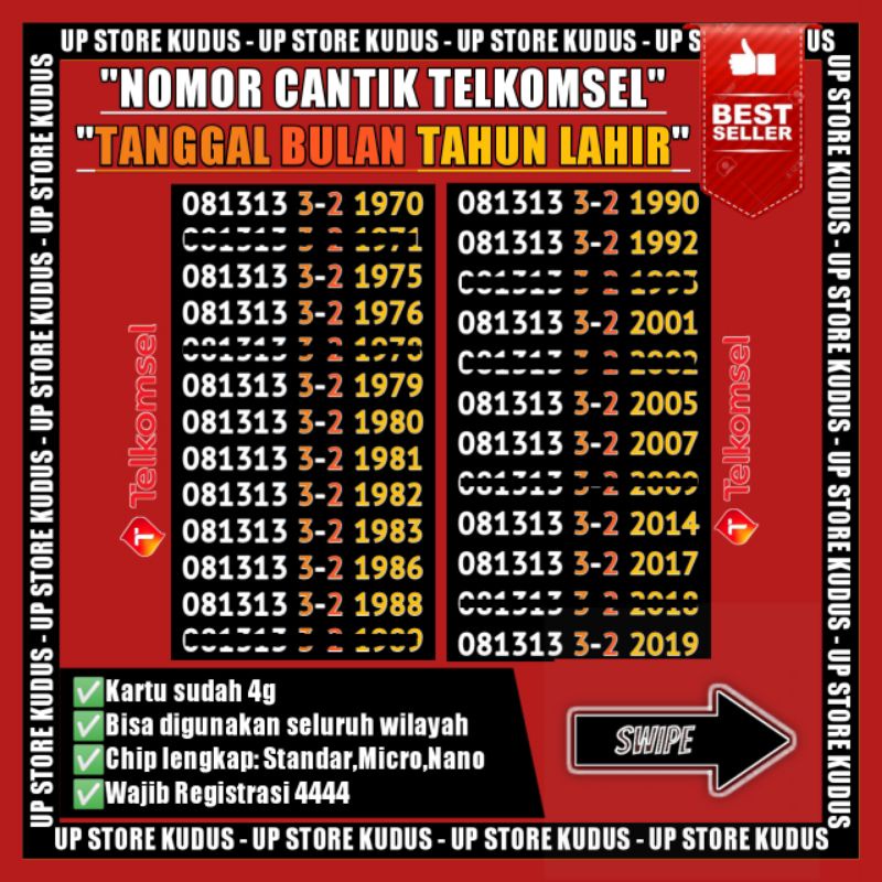 NOMOR NOMER CANTIK SIMPATI TELKOMSEL PRABAYAR TANGGAL BULAN TAHUN KELAHIRAN TANGGAL 3 FEBRUARI TAHUN