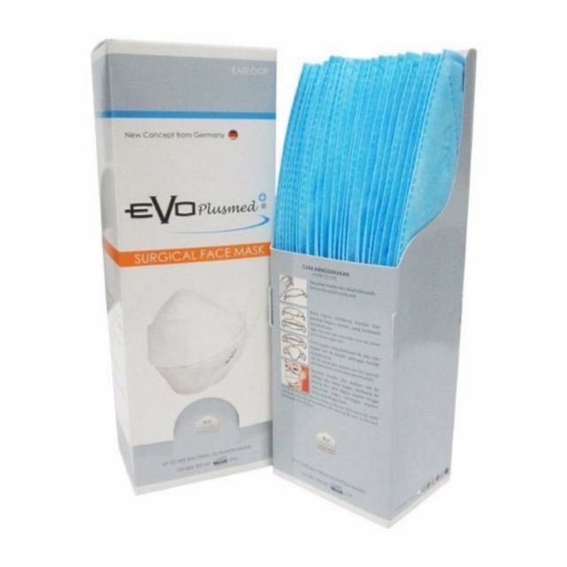 Masker evo plusmed 3 ply (25pcs)