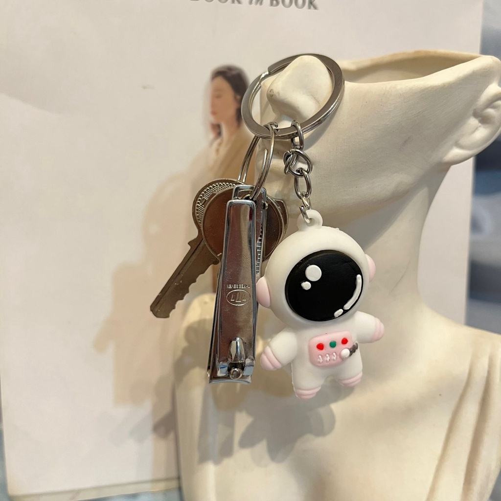 GANTUNGAN KUNCI LUCU ASTRONOT ADA 3 WARNA HARGA TERMURAH BEST QUALITY KEYCHAIN IMUT MODEL ASTRONOUT GIFT SOUVENIR UNIK PERNAK-PERNIK HADIAH READY COD DAN GROSIR