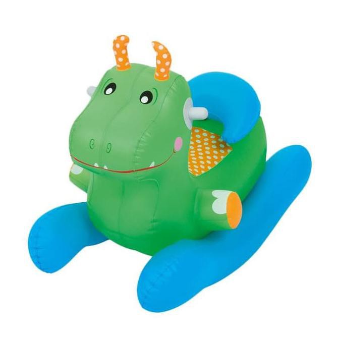 Baby Animal Rocker Bestway #52220 - Hijau - jktfourkmpngdmi