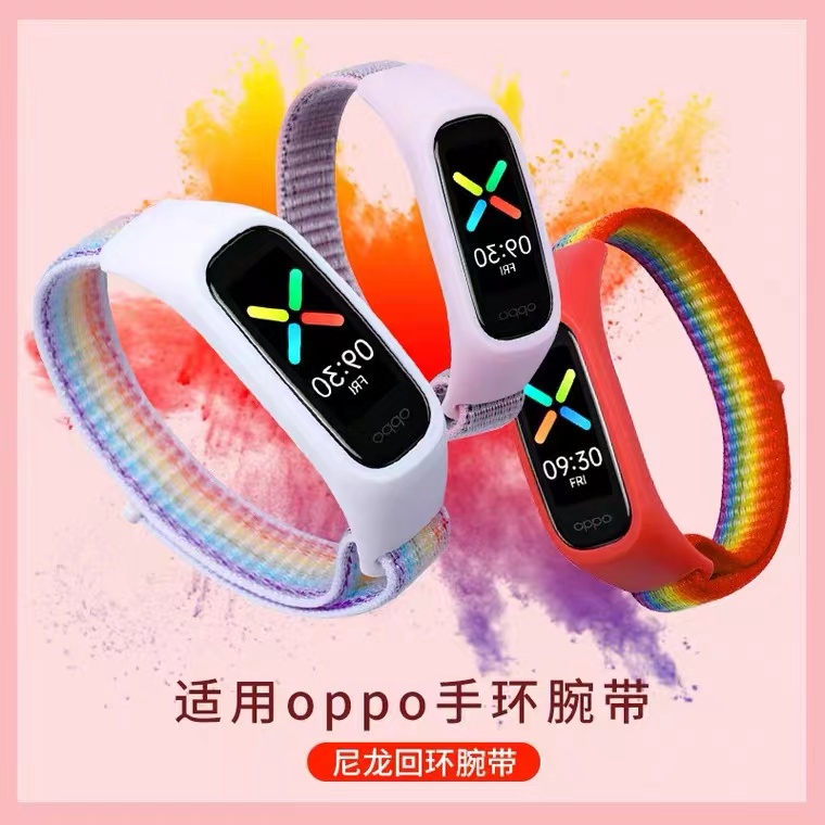 Strap Nylon Oppo band Tali Pengganti Oppo Band Bahan Nilon Loop Strap