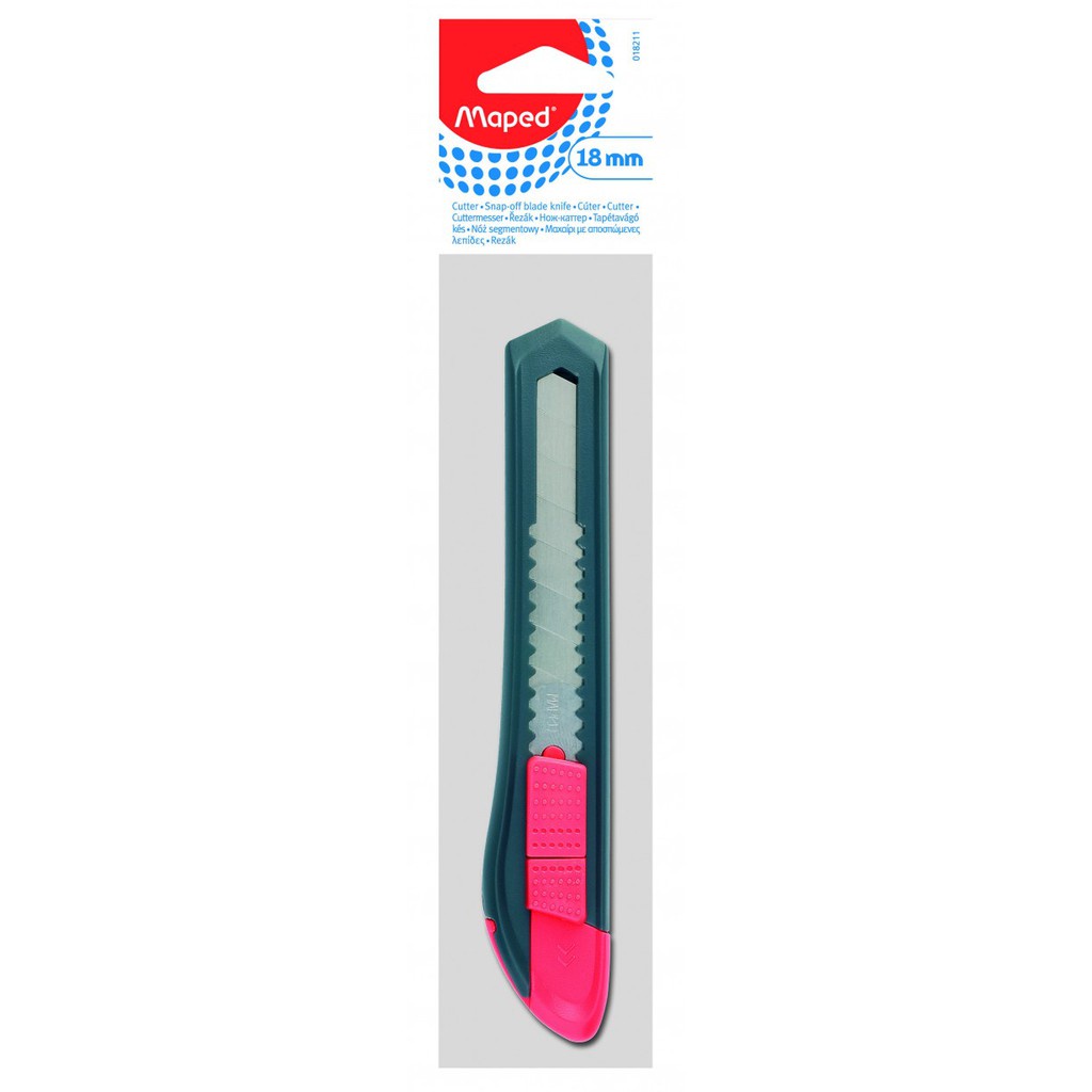 

Maped Plastic Cutter 18 mm - Hanging