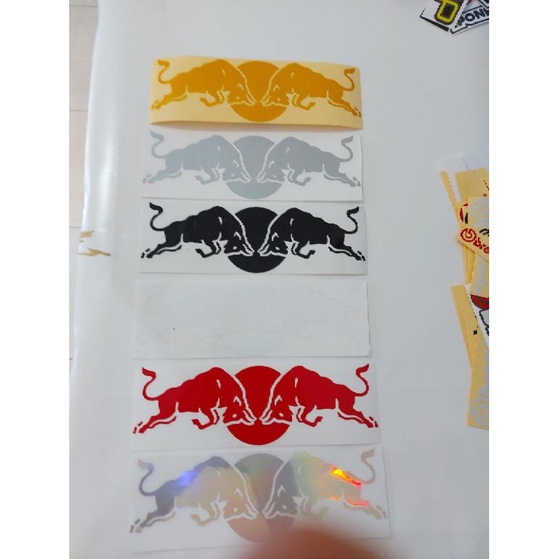 

STICKER LOGO RED BULL CUTTING