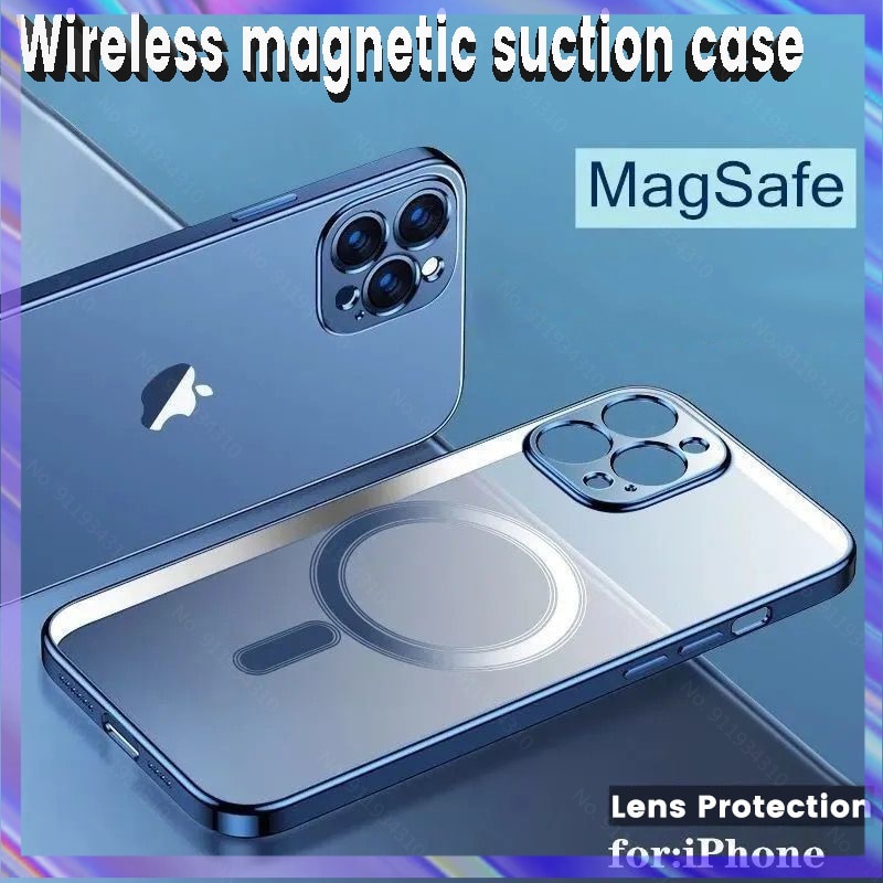 charging case for iphone 13 12 11 pro max  original magsafe case  hp magnetic wireless case  mini ba