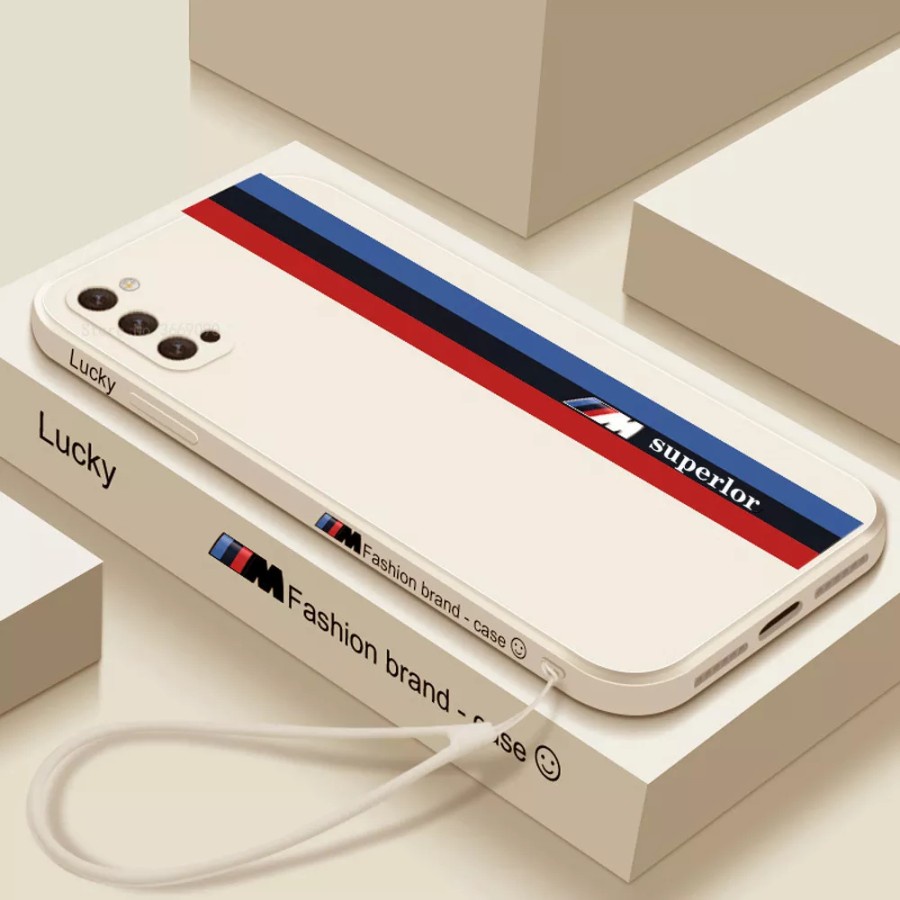 Case Oppo Reno 5 4G Reno 5 5G  Lucky Case Silicone Colour Free Wrist Strap ORIGINAL