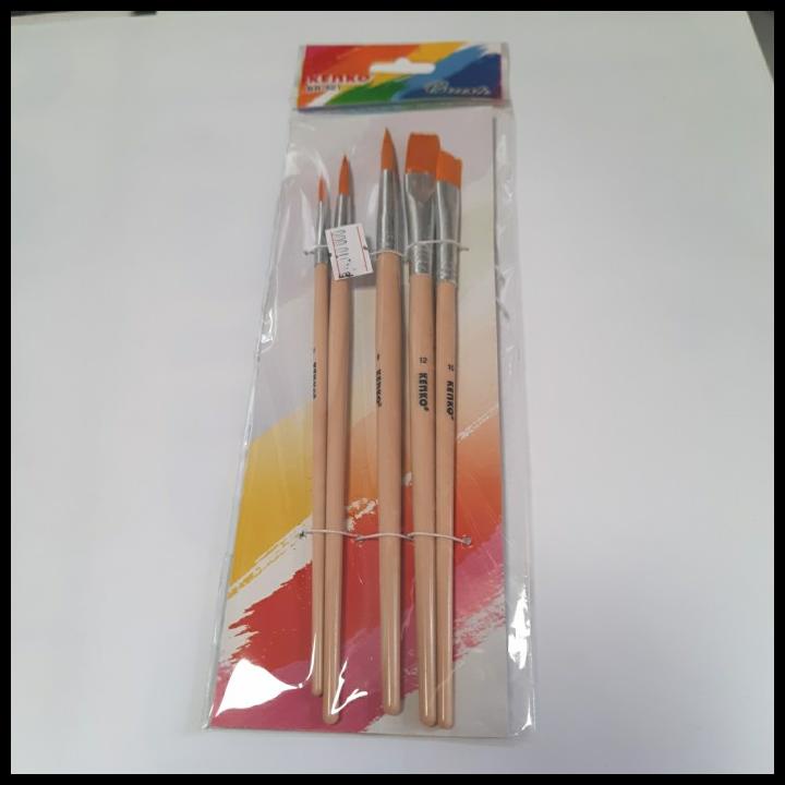 

Kuas Lukis Cat Air Set Kenko Brush Br 501 1 Set