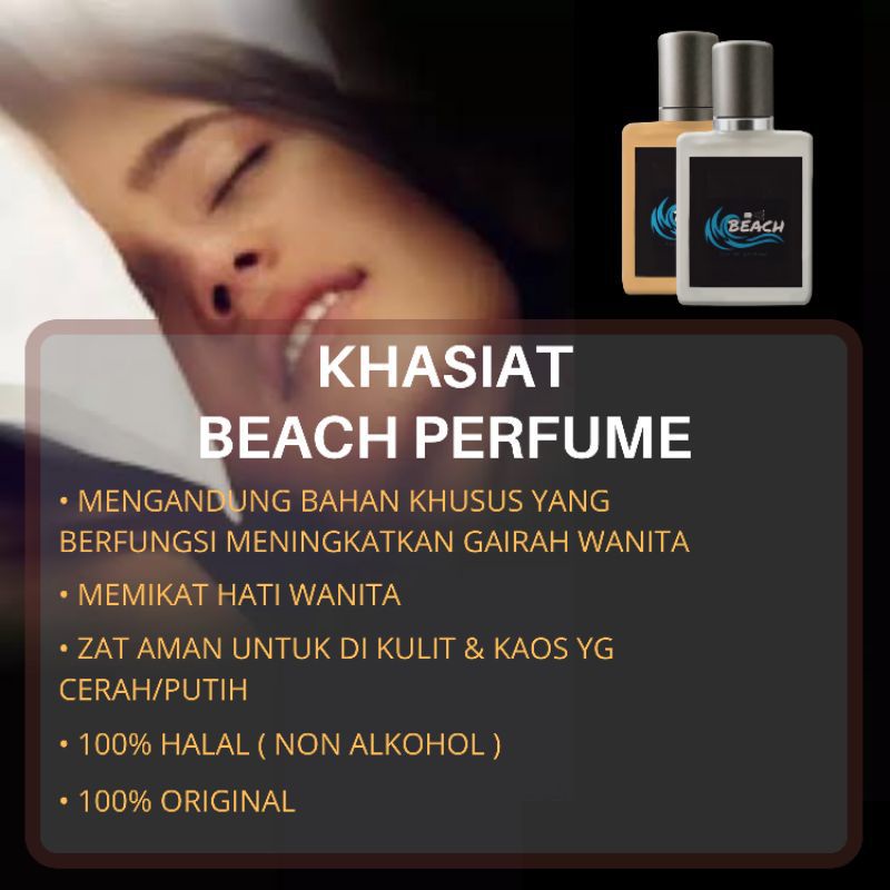 BEACH PARFUME PEMIKAT WANITA PARFUM PRIA ORIGINAL PEMIKAT WANITA FARFUM WANGI TAHAN LAMA