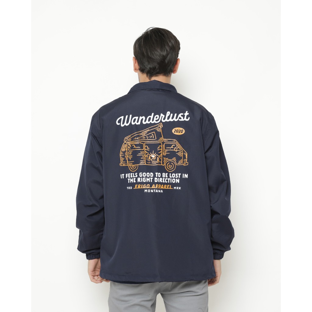 

Erigo Coach Jacket Wanderlust Navy