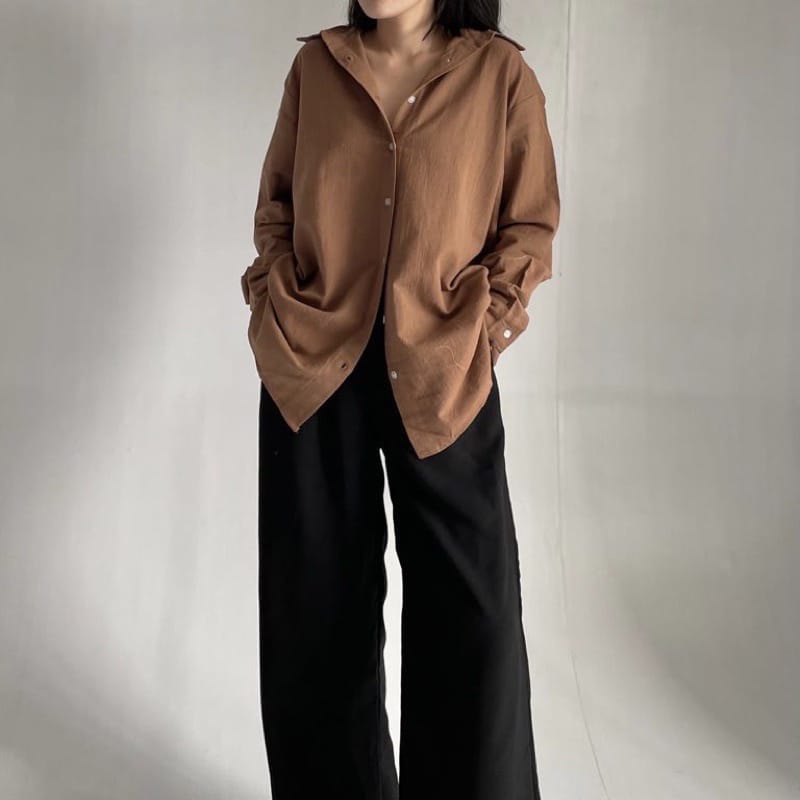 GFS RESTOCK 990 OVERSIZE LINEN SHIRT