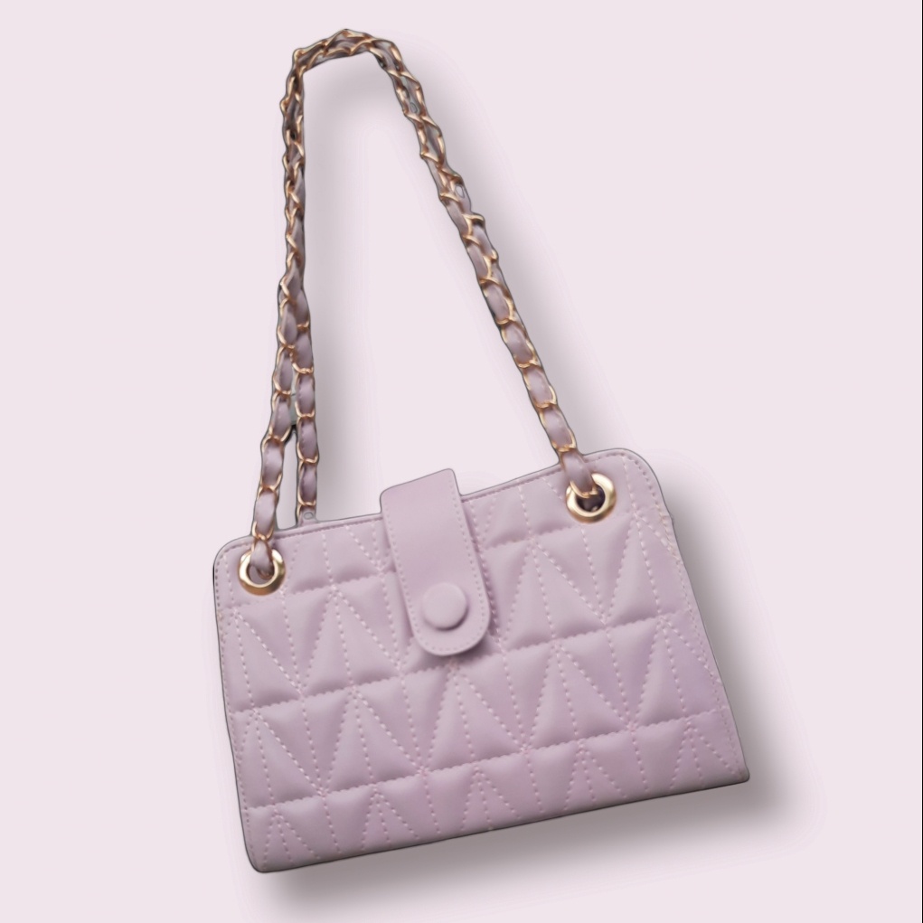 Tas Selempang Wanita Sling Bag Tas Bahu Shoulder Bag Tas Jinjing Rantai Handbag Crossbody Wanita Pesta Kasual Lucu Polos Model Terbar Kekinian Vintage Gendis