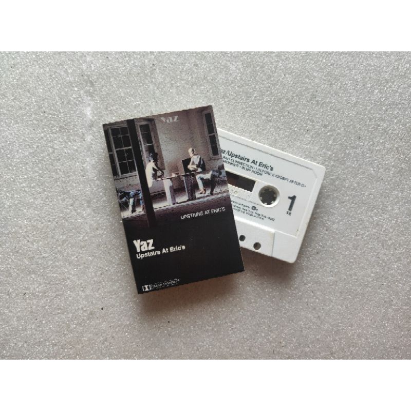 kaset pita synthpop new wave YAZ upstairs at erics not kaos band