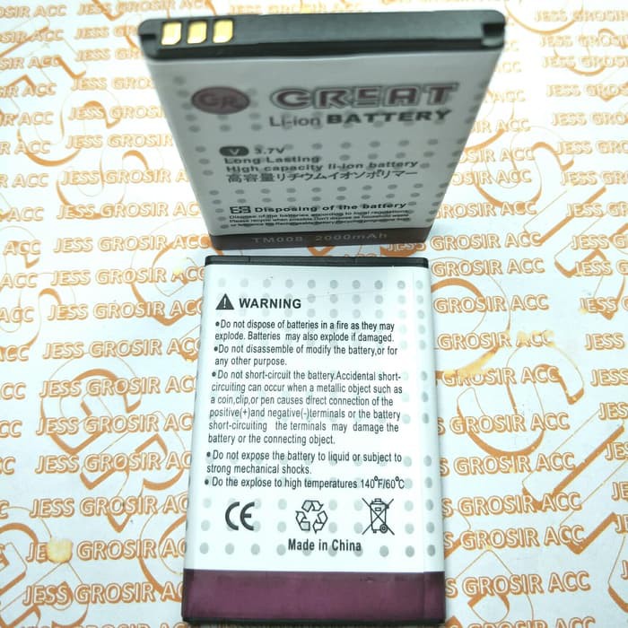 Baterai Battery Double Power NEXIAN SUPER STAR G506 TM008 , TM-008