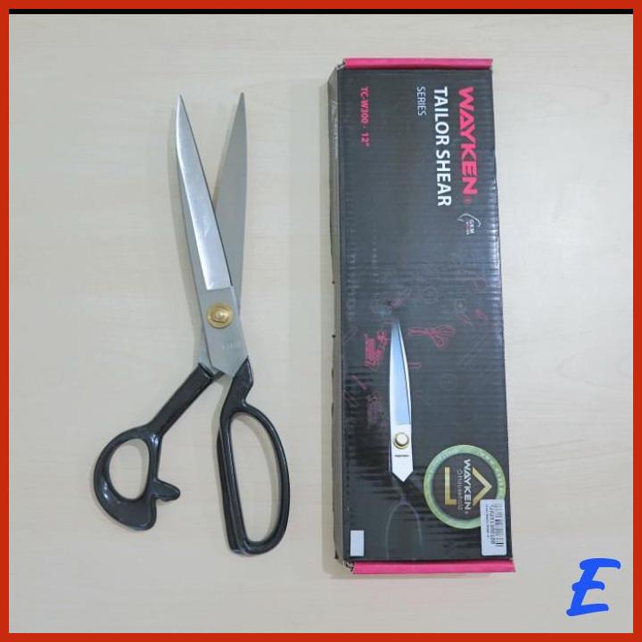 

Gunting Potong Bahan Kain WAYKEN Tailor Tailoring Scissor Shear Taiwan