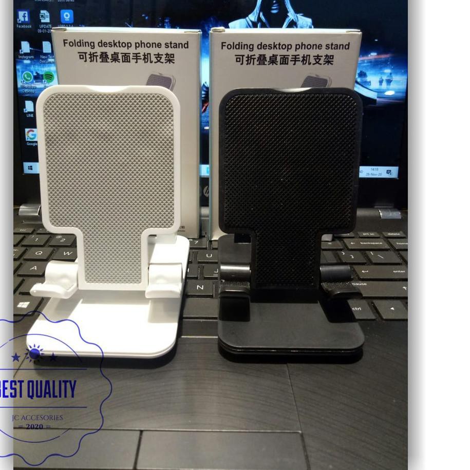 Folding Bracket - Phone Holder Stand Hp Di Meja Folding Desktop