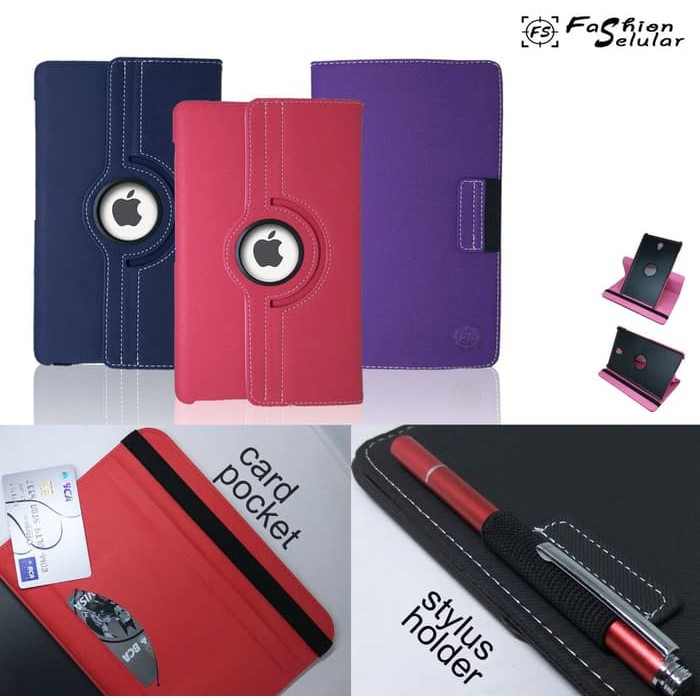 Case Rotary Canvas New Ipad 9.7 / Ipad 2 3 4 / Ipad Pro 10.5 - Rotary Case