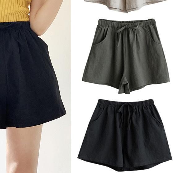 GKS - CELANA PENDEK KATUN LINEN IMPORT