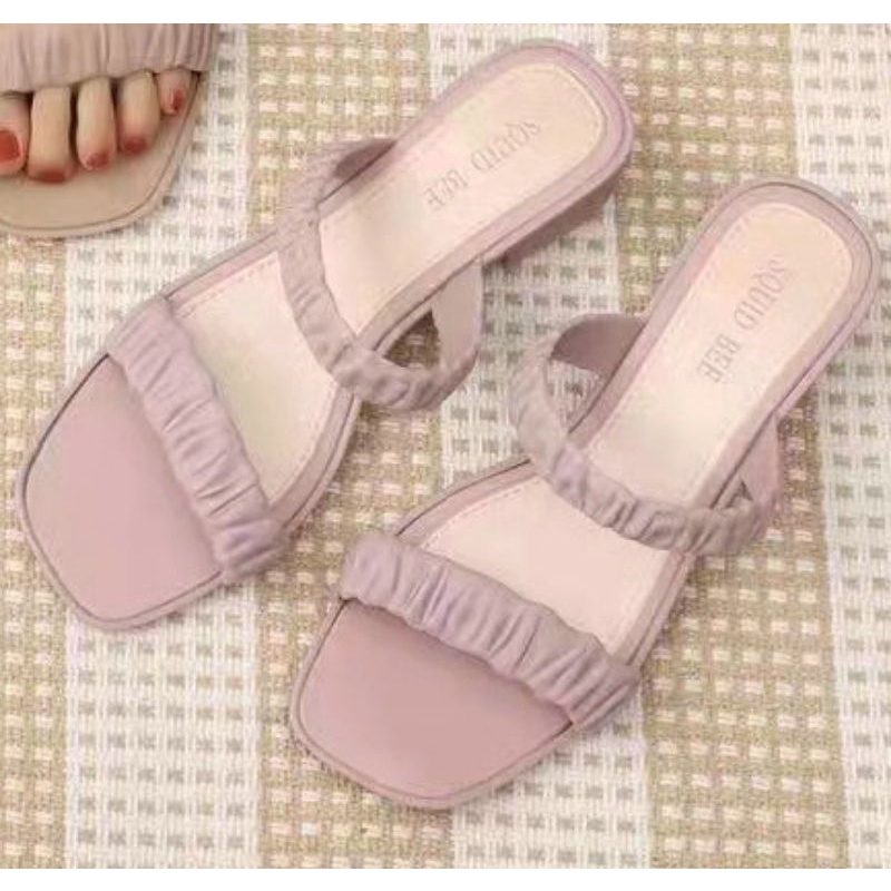 Sandal Jelly Fashions Kerut Import MDL 3305 MIU MIU