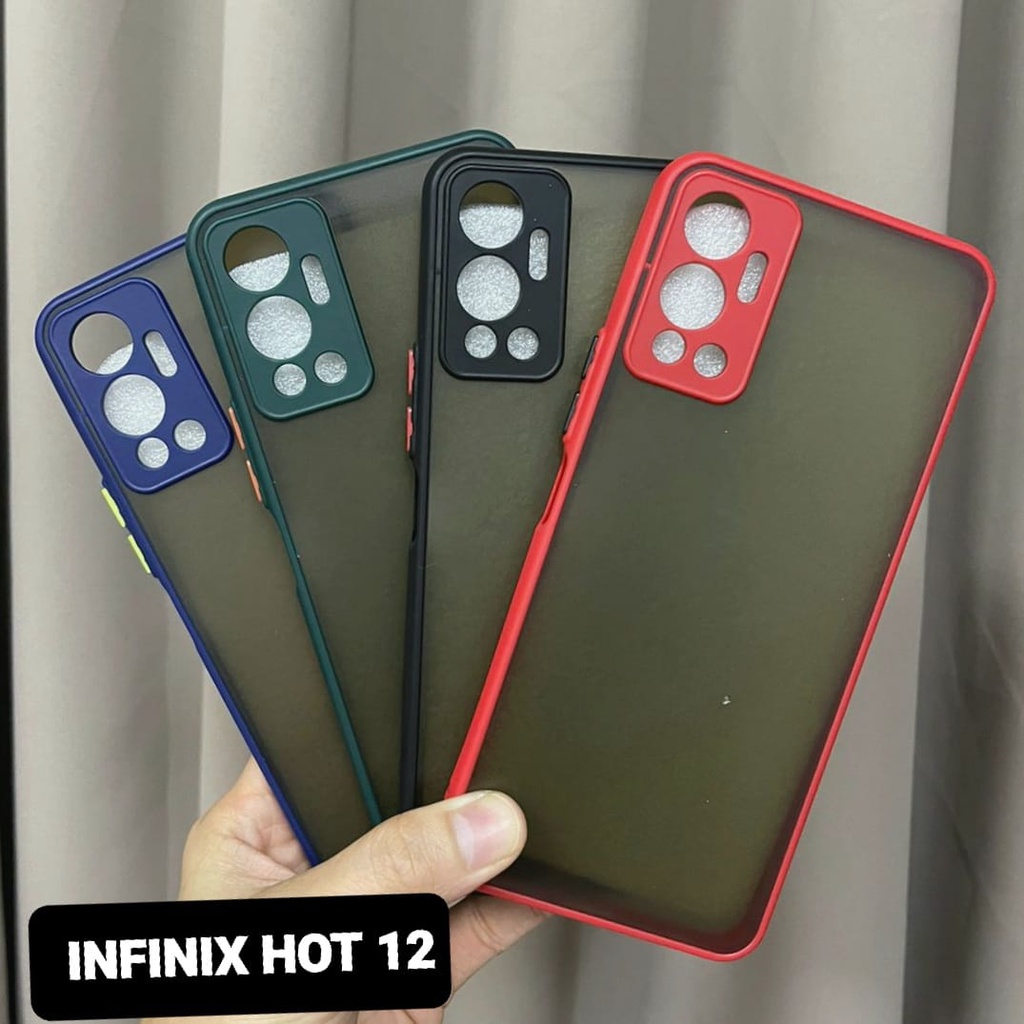 CASE ARMOR INFINIX HOT 12 12I 12 PLAY SOFCASE AERO PREMIUM PROTECT CAMERA