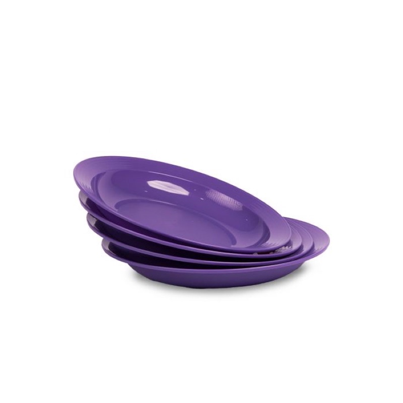 Tupperware LARGE DEEP PLATE (4)